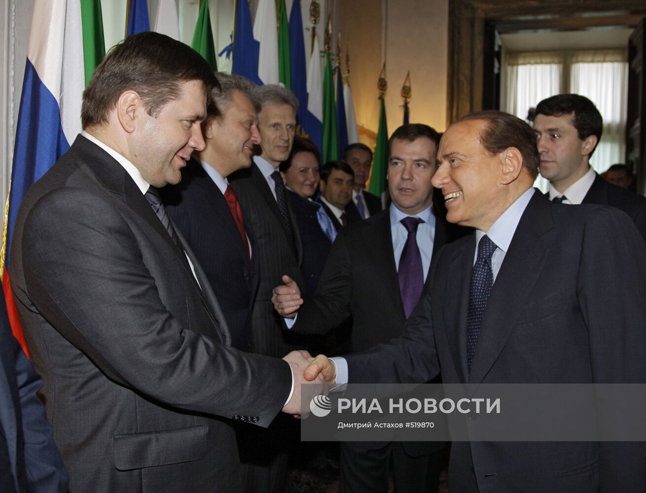 Российско-итальянские межгосударственные консультации в Риме