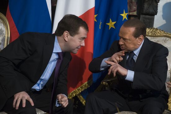Рабочий визит Д.Медведева в Итальянскую республику