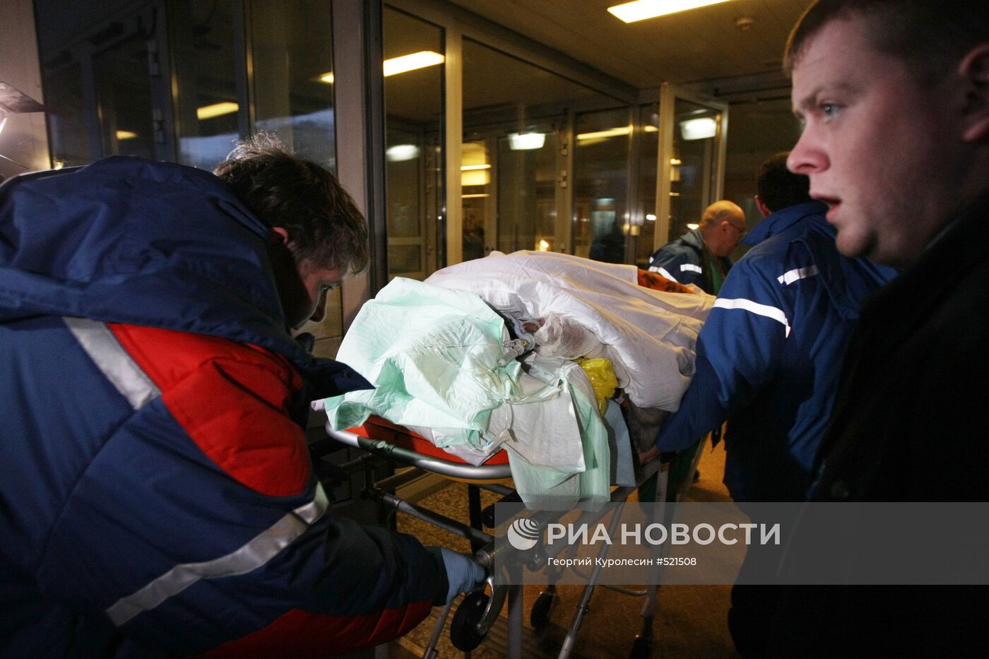 Пострадавшие при пожаре в Перми доставлены в больницы Москвы