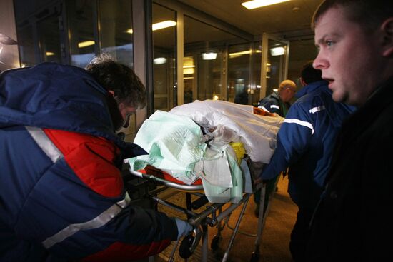 Пострадавшие при пожаре в Перми доставлены в больницы Москвы
