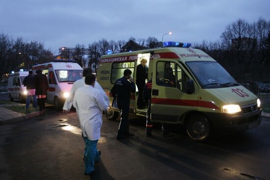 Пострадавшие при пожаре в Перми доставлены в больницы Москвы