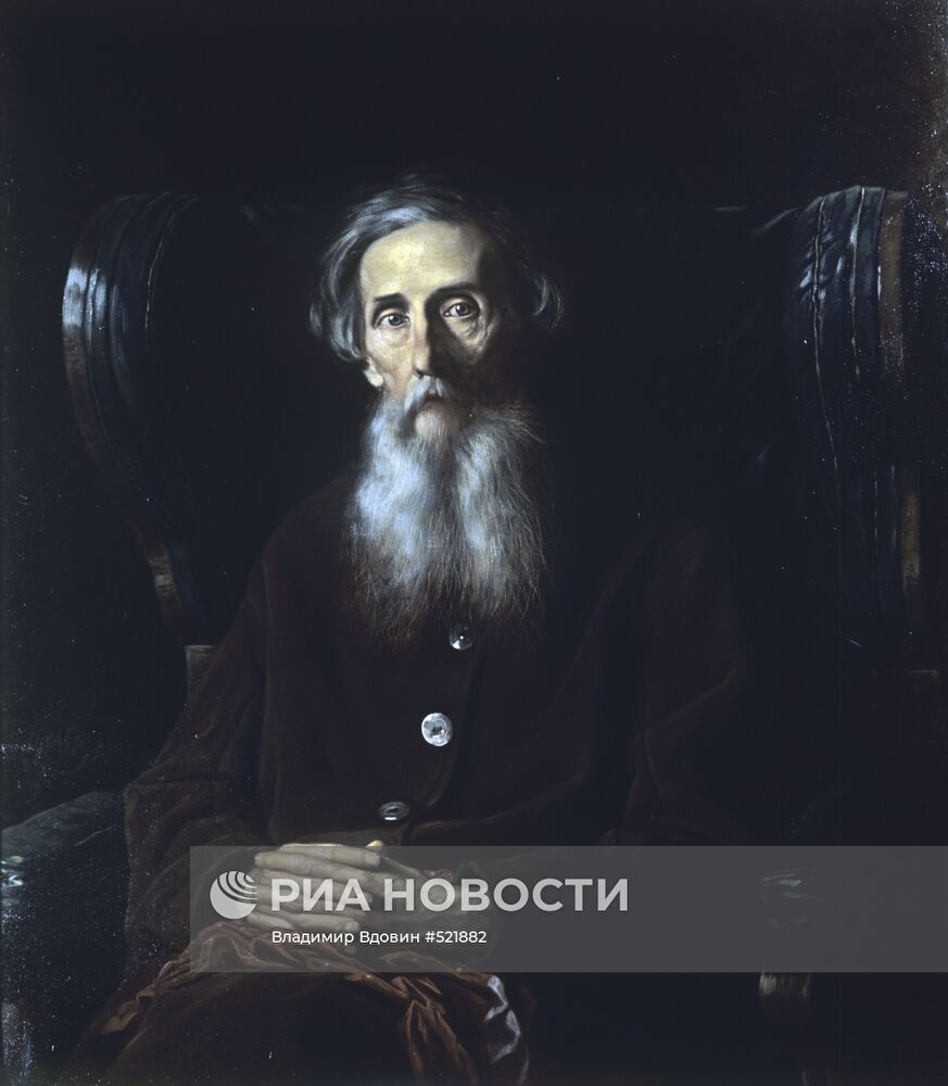 Репродукция картины "Портрет писателя В.И. Даля"