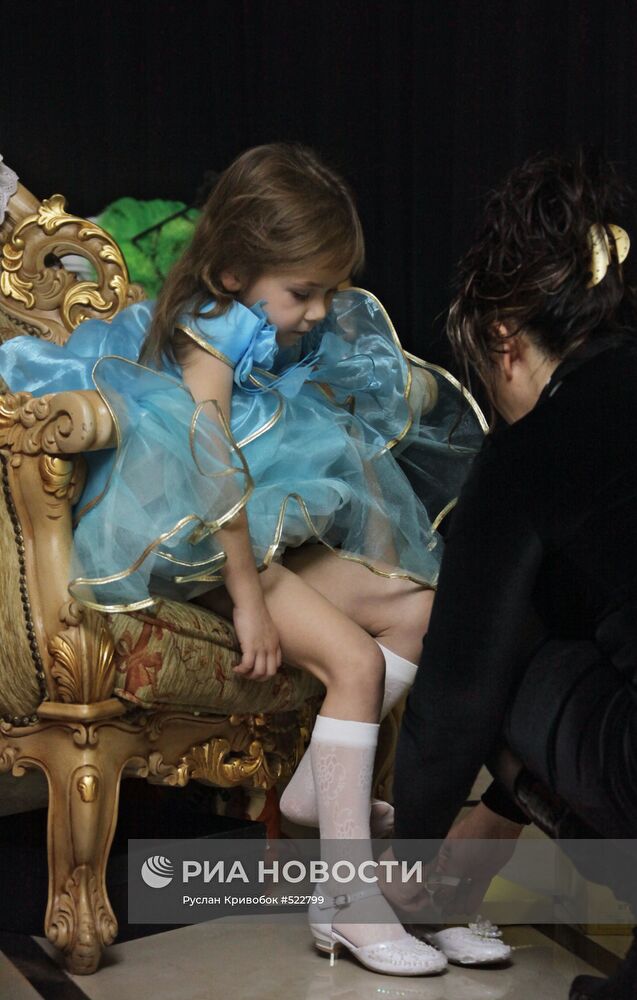 В кулуарах конкурса "Мисс Совершенство" - 2009