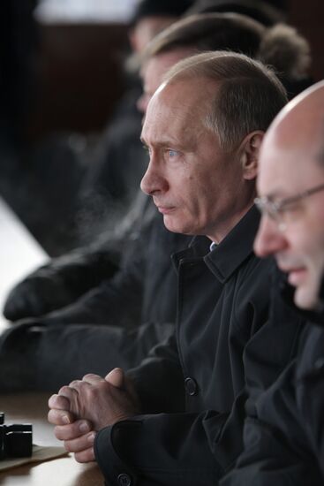 Владимир Путин посетил полигон "Старатель" в Нижнем Тагиле