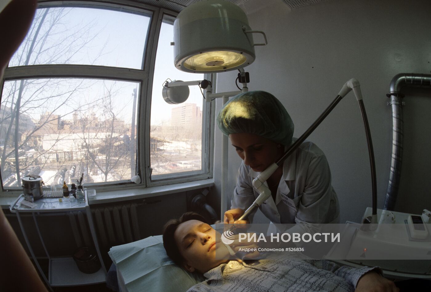 В косметологическом кабинете