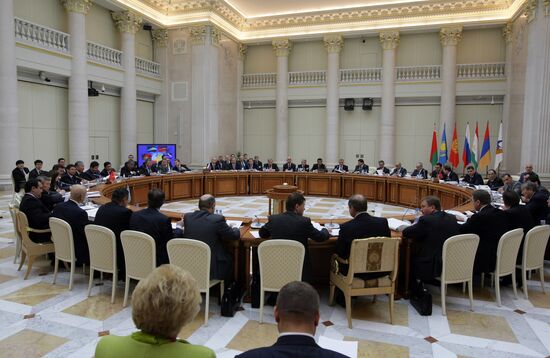 Заседание XXV Межгосударственного Совета ЕврАзЭс