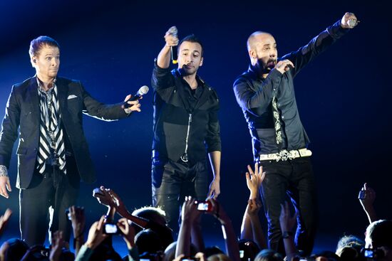 Концерт группы Backstreet Boys в Москве