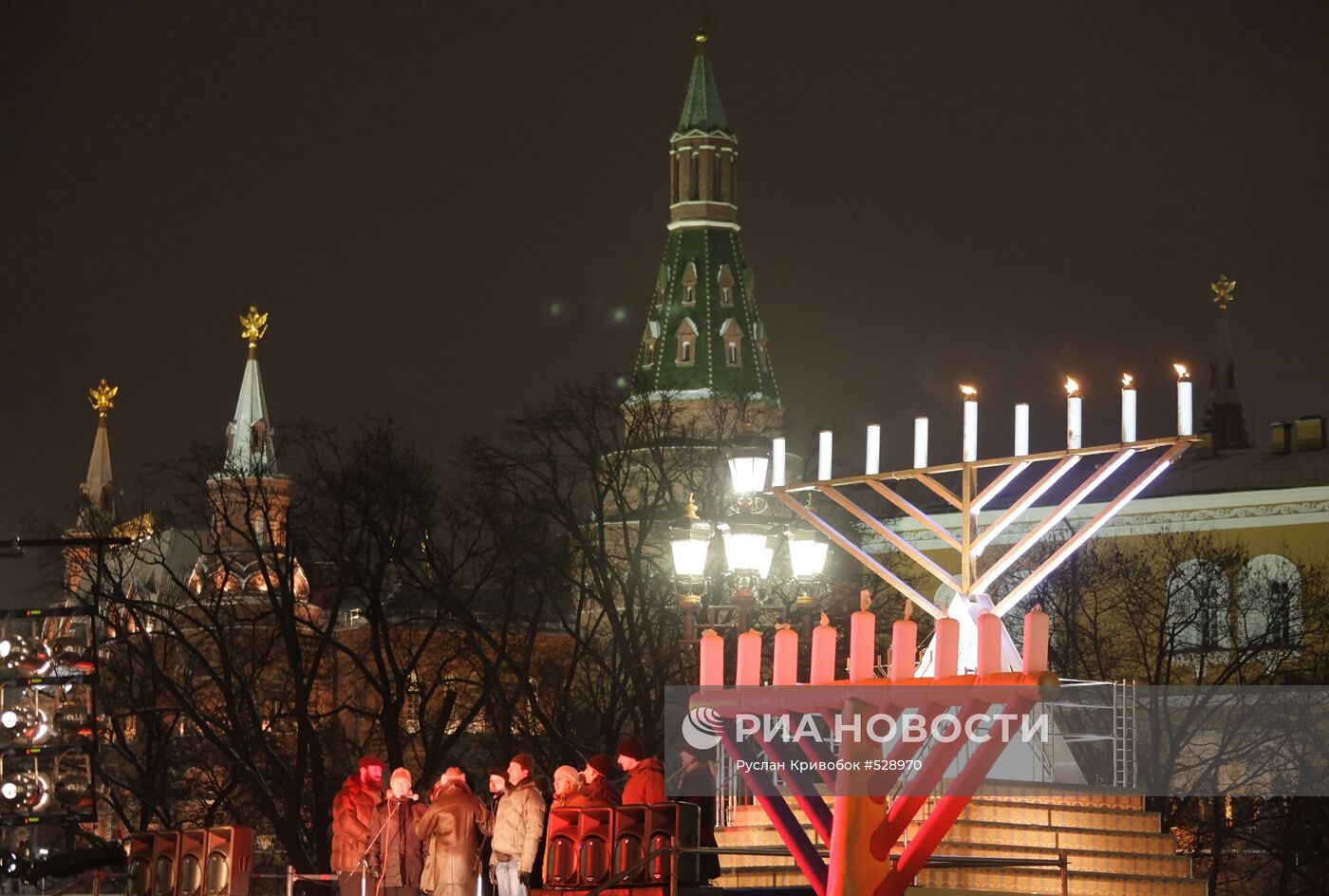 Торжества в честь еврейского праздника Ханука