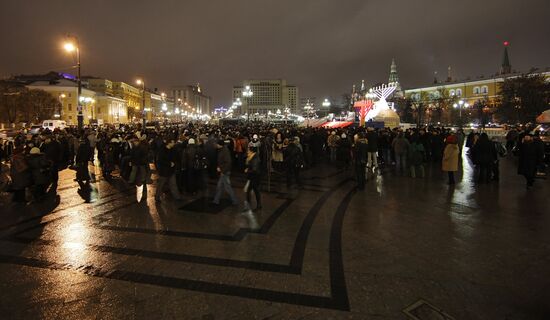 Торжества в честь еврейского праздника Ханука
