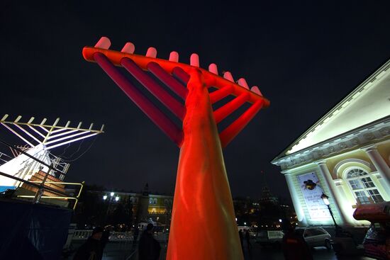 Торжества в честь еврейского праздника Ханука