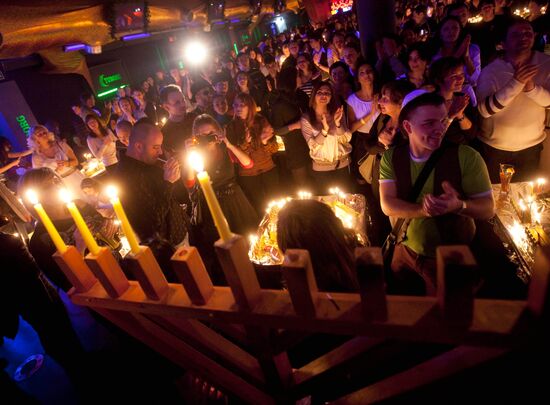 Торжества в честь еврейского праздника Ханука