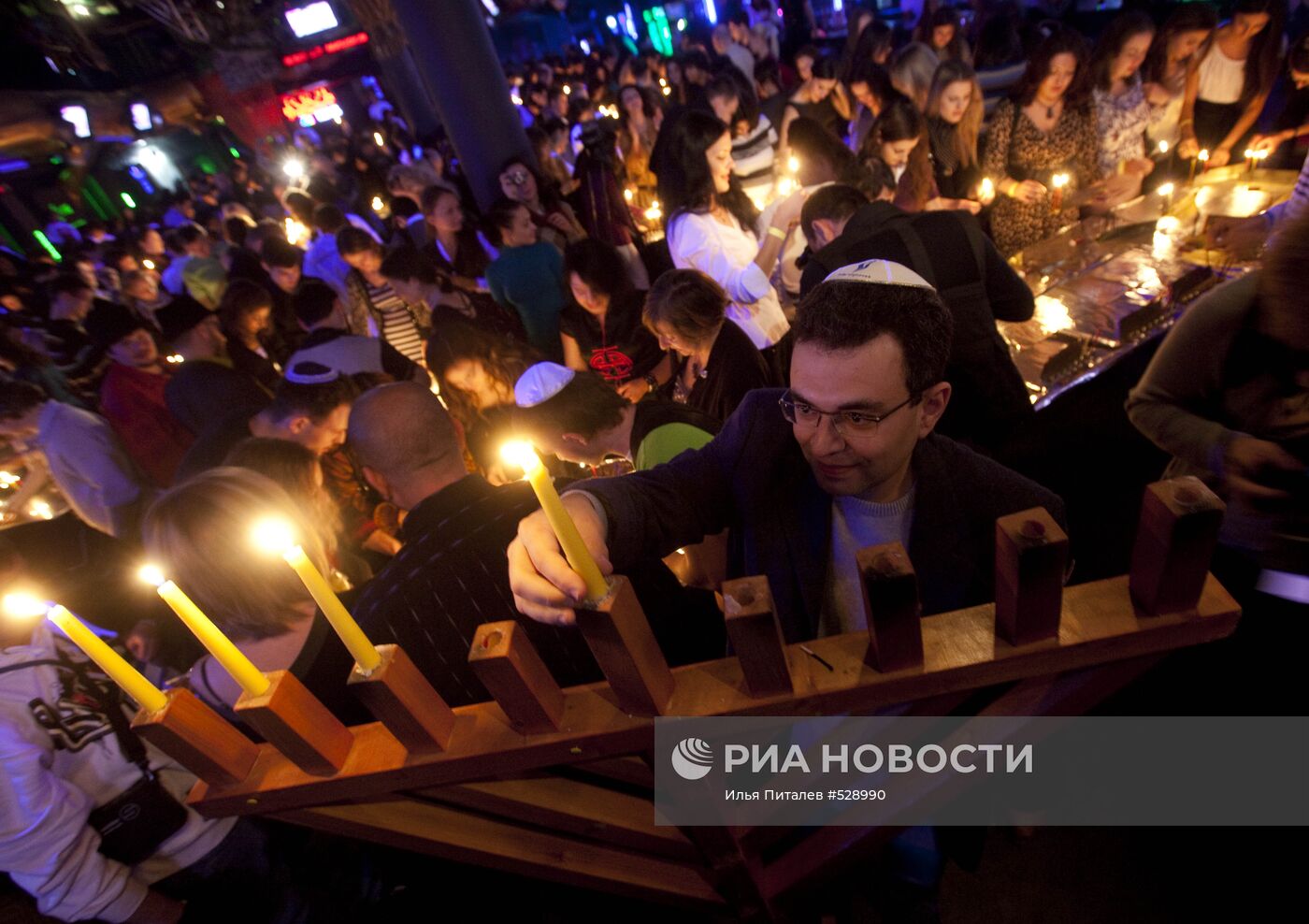 Торжества в честь еврейского праздника Ханука