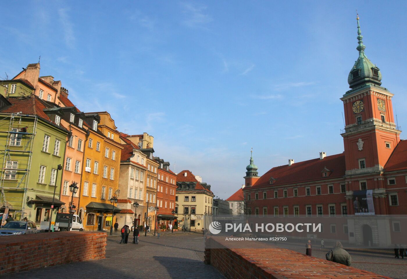 Дворцовая площадь в Варшаве