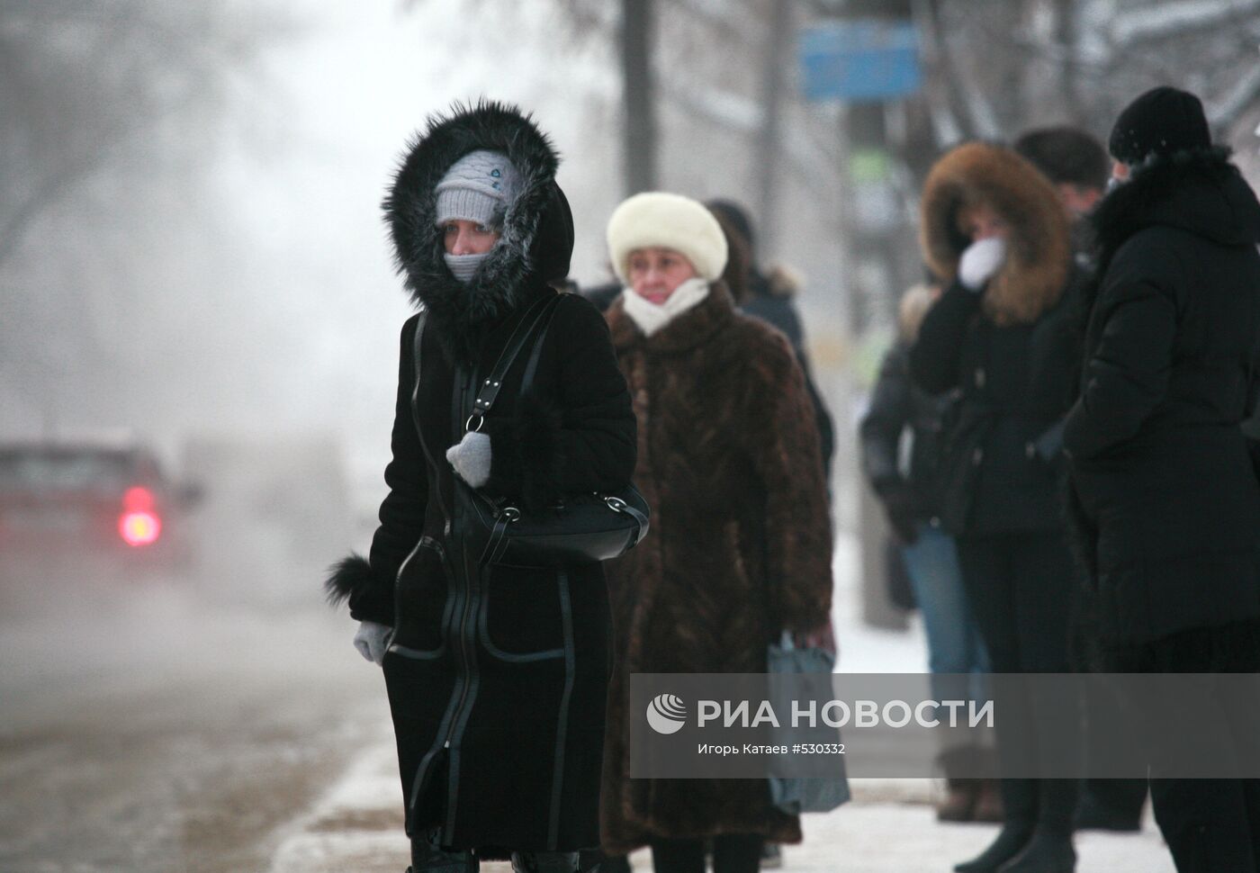 Мороз в Перми