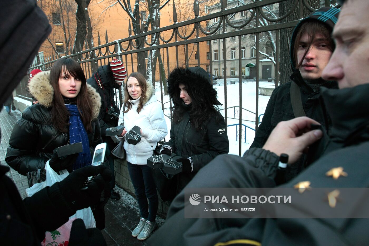 Акция против абортов в Санкт-Петербурге