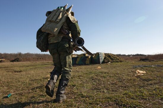 Российская военная база в Абхазии (Очамчира)
