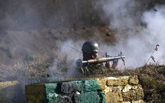 Российская военная база в Абхазии (Очамчира)