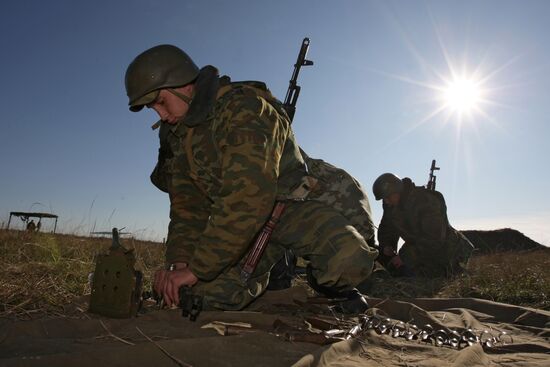 Российская военная база в Абхазии (Очамчира)
