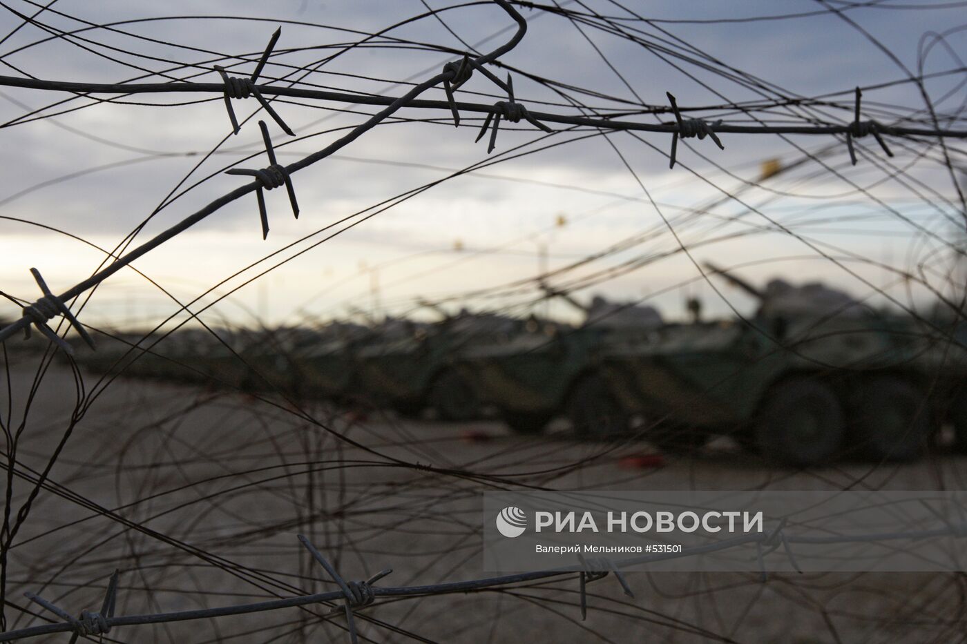 Российская военная база в Абхазии (Гудаута)