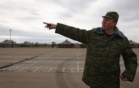 Российская военная база в Абхазии (Гудаута)