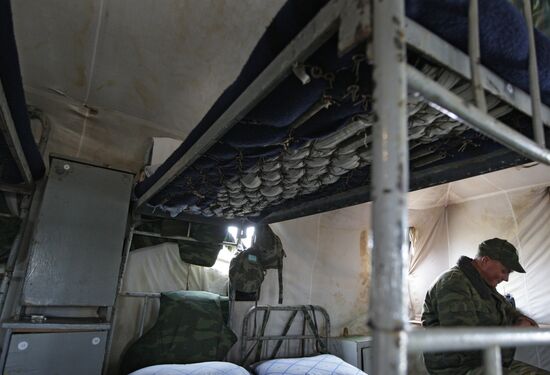 Российская военная база в Абхазии (Гудаута)