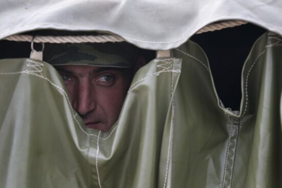 Российская военная база в Абхазии (Гудаута)