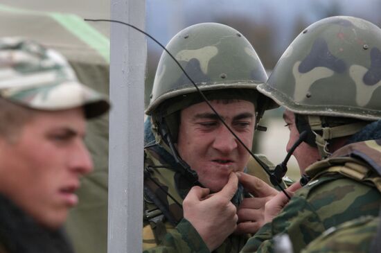 Российская военная база в Абхазии (Гудаута)