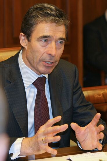 Генеральный секретарь НАТО Андерс Фог Расмуссен,