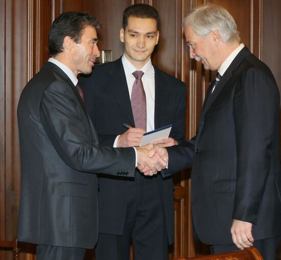 Встреча председателя Госдумы РФ с генеральным секретарем НАТО