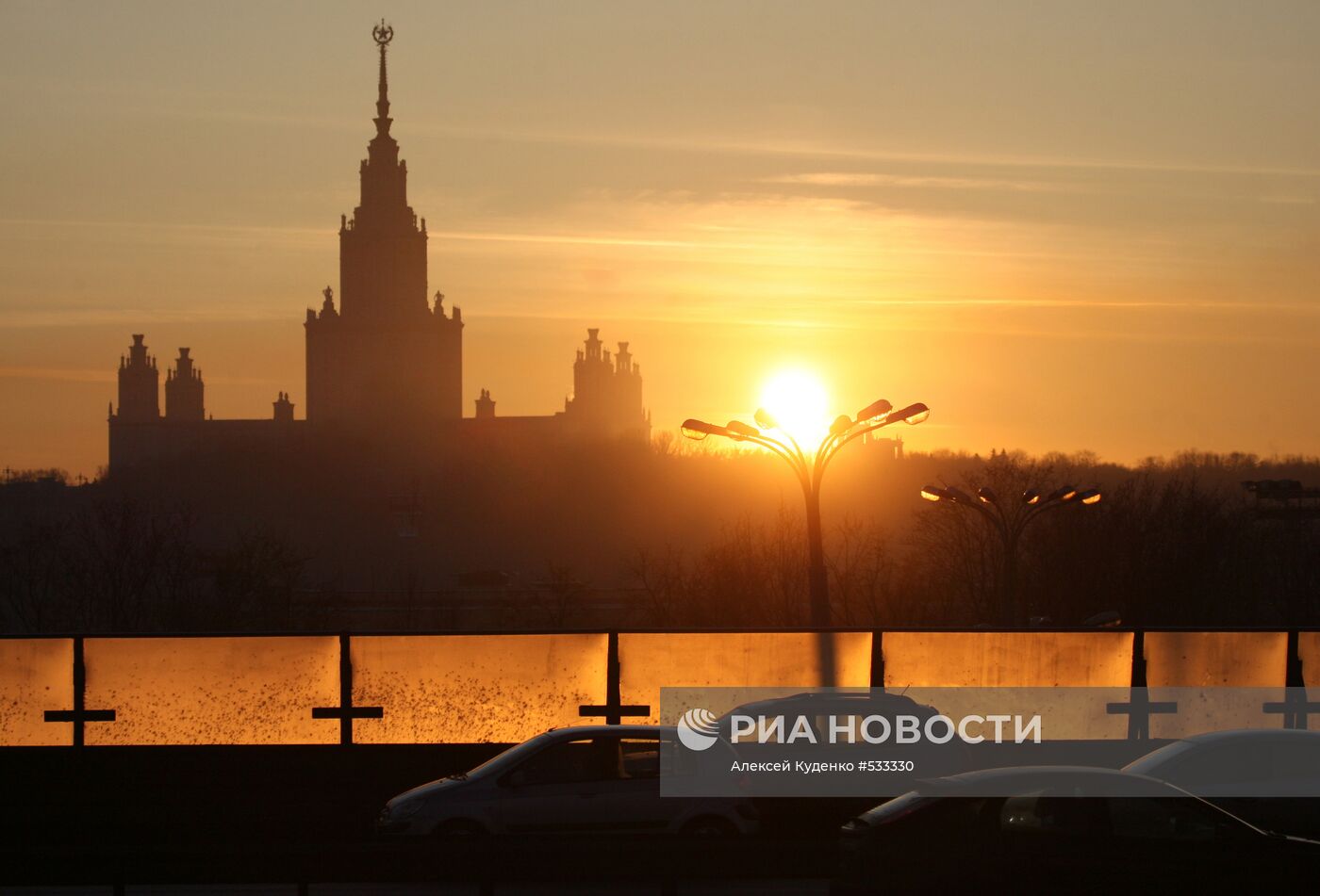 Морозы в Москве