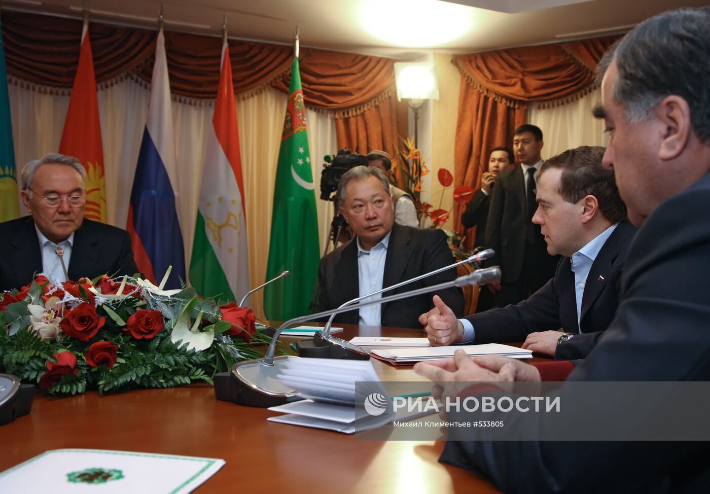 Визит Дмитрия Медведева в Казахстан