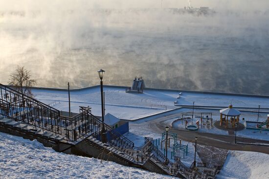Морозы в Нижегородской области