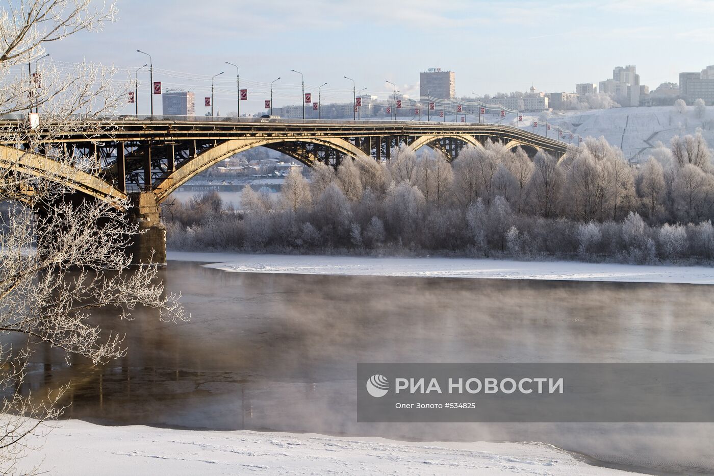 Морозы в Нижнем Новгороде