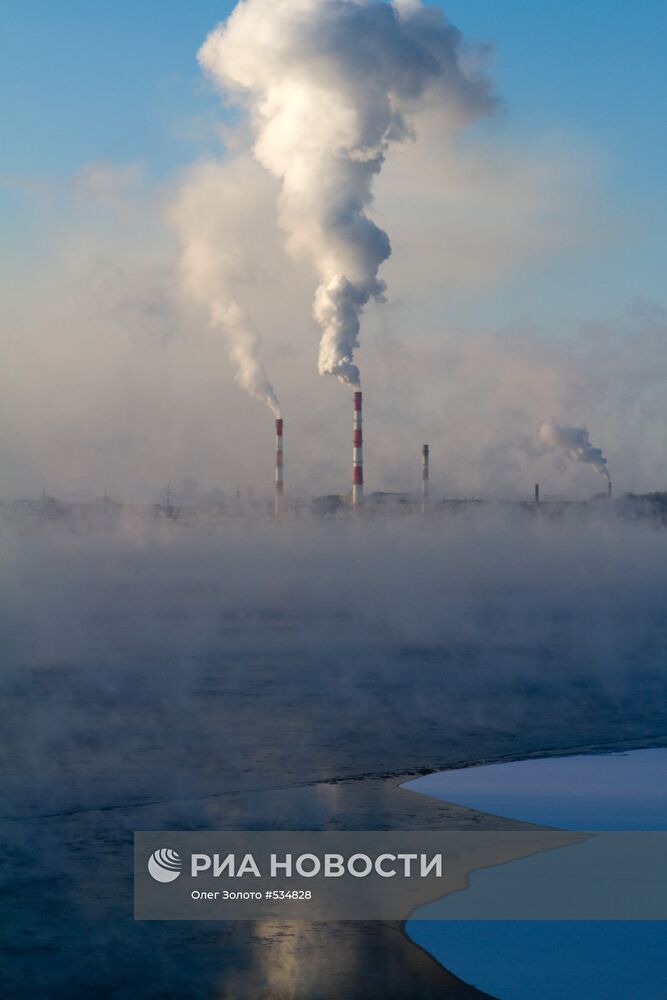 Морозы в Нижегородской области