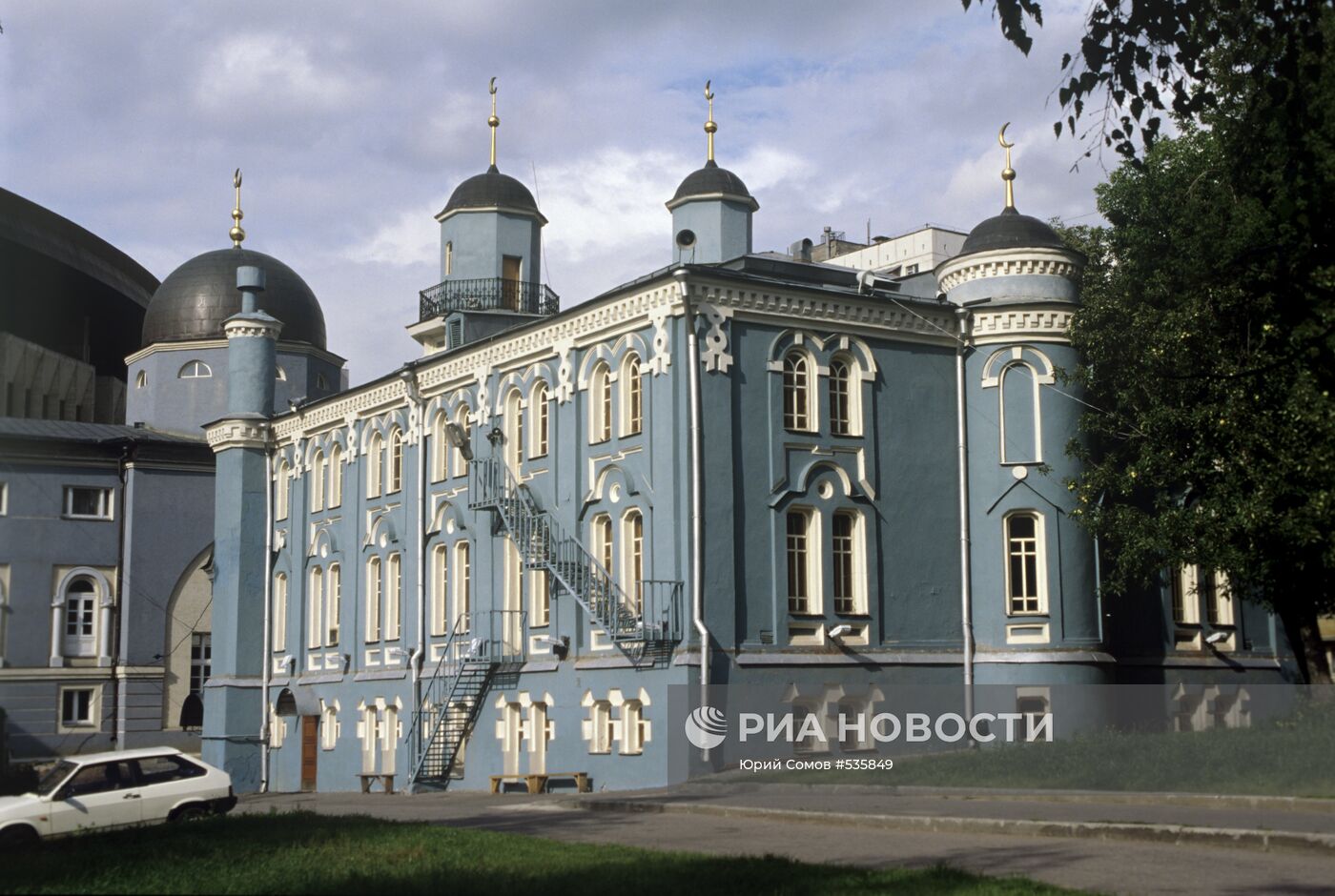 Вид на Московскую Соборную мечеть