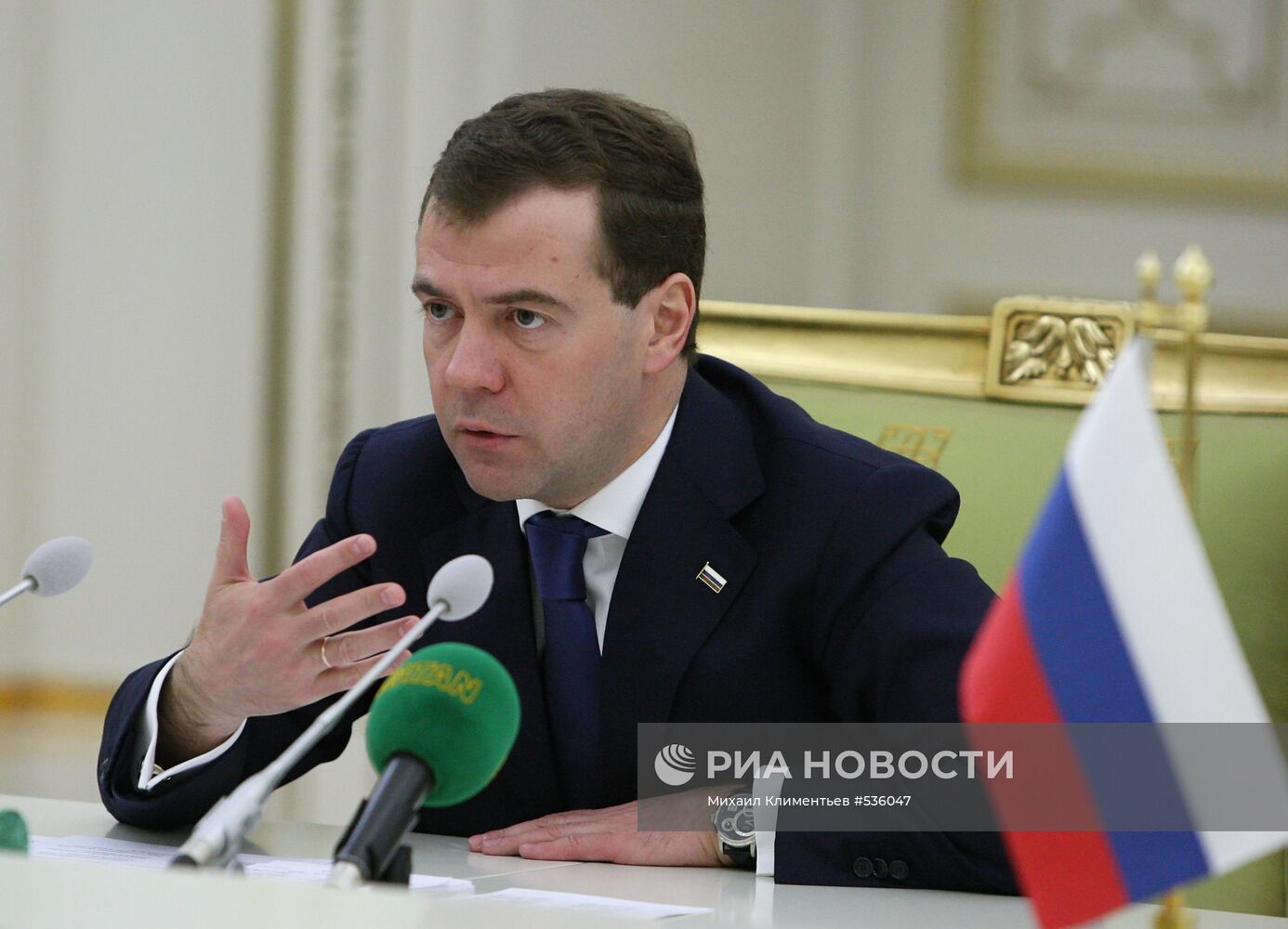 Рабочий визит Д. Медведева в Туркменистан