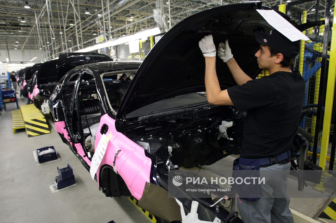 Автомобильный завод Nissan в Санкт-Петербурге