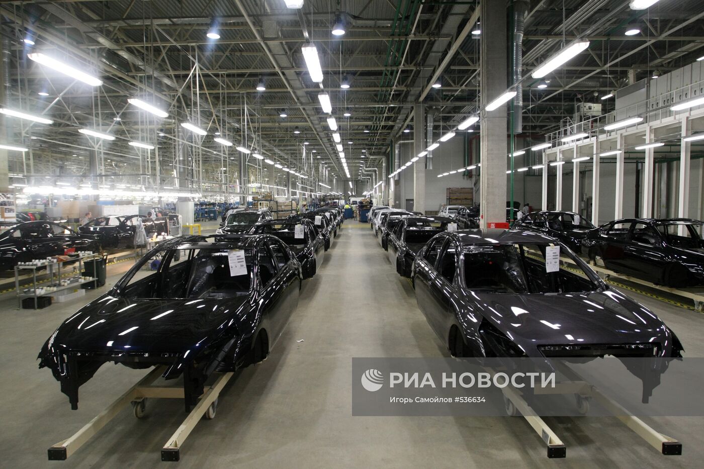 Автомобильный завод Nissan в Санкт-Петербурге