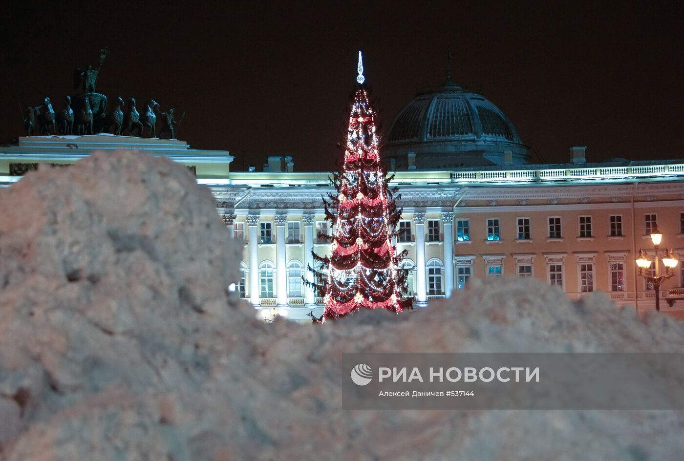 Главная елка на Дворцовой площади