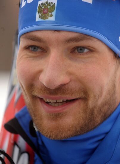 Алексей Петухов - победитель спринтерской гонки