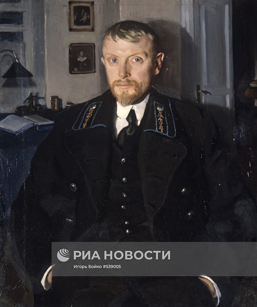 Репродукция картины "Портрет Б.А.Серебрякова"