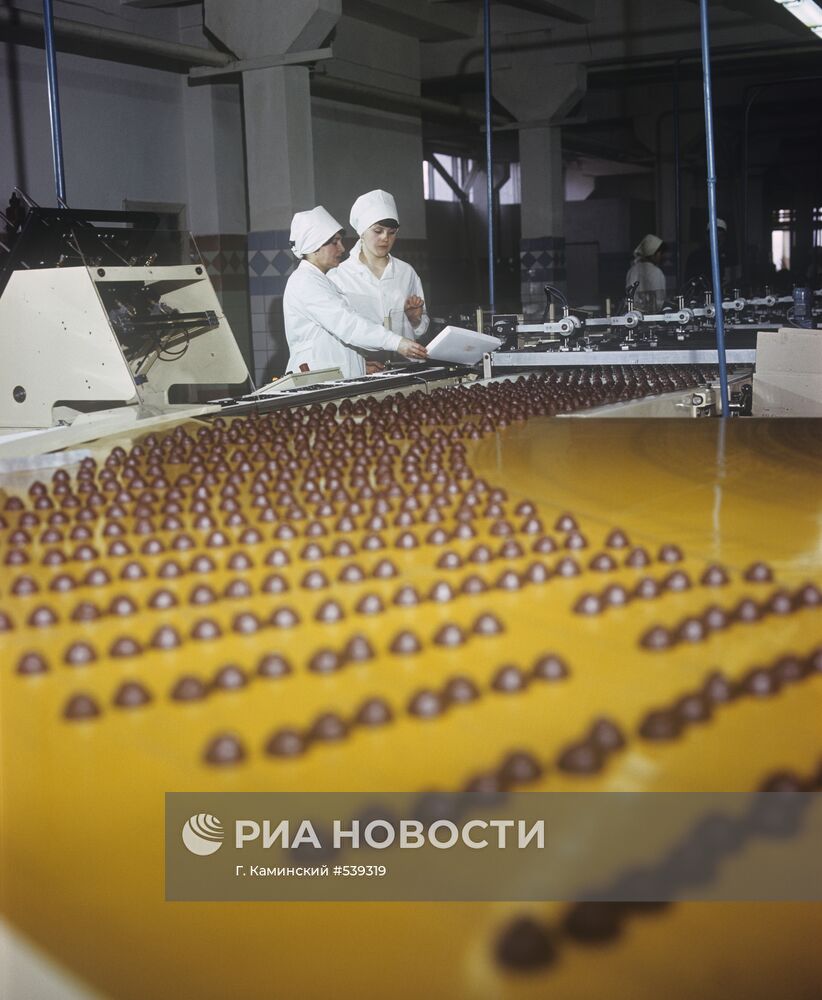 Производство конфет