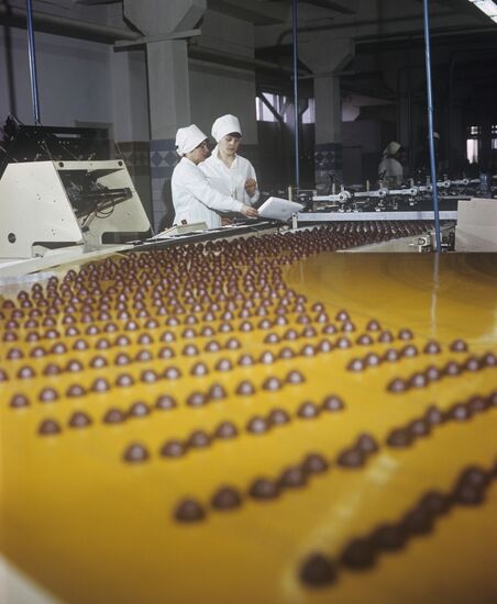 Производство конфет