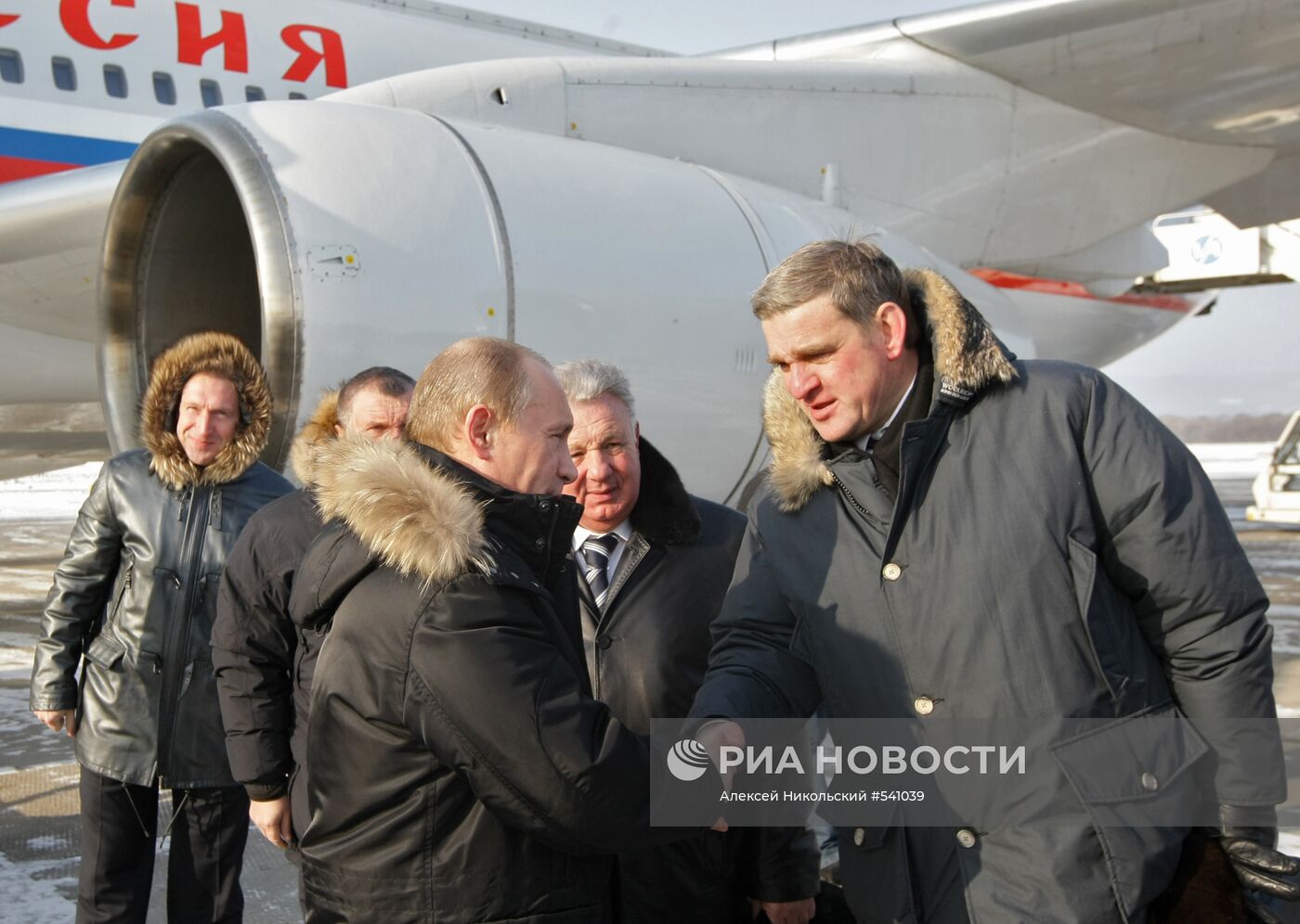 Владимир Путин с рабочей поездкой в Приморье