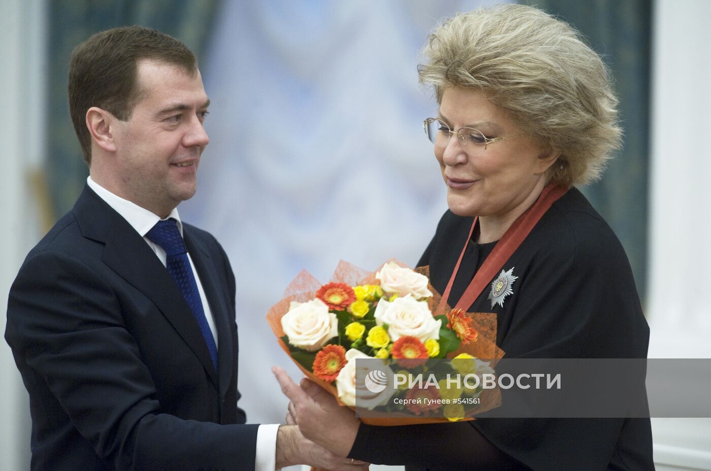 Д.Медведев вручил в Кремле государственные награды