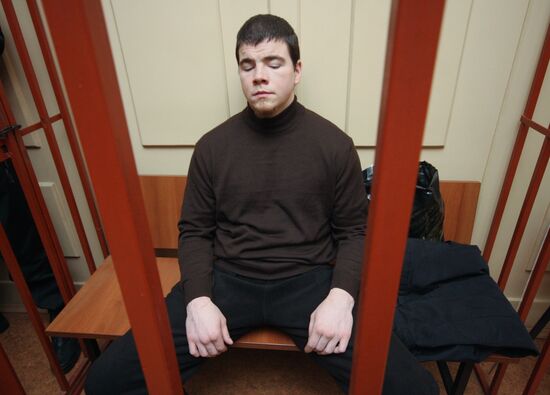 Рассмотрение дела Никиты Тихонова в Басманном суде Москвы