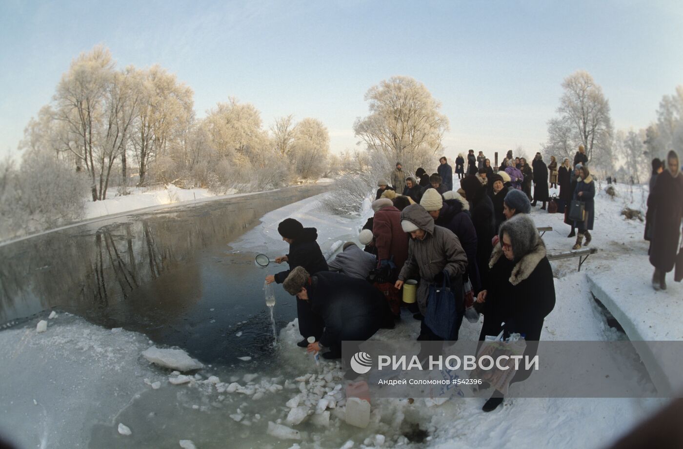 Освященная вода реки Истры