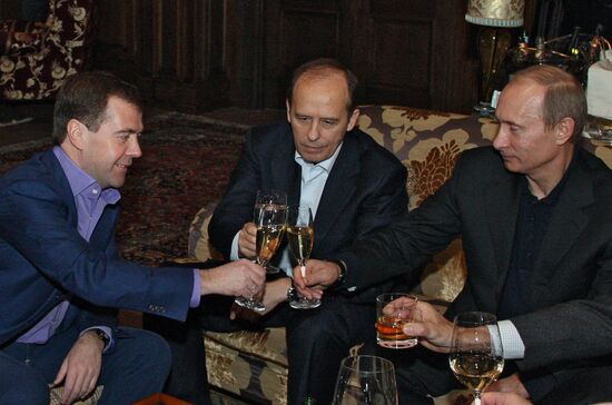 Неформальная встреча Д.Медведева с членами Совбеза РФ