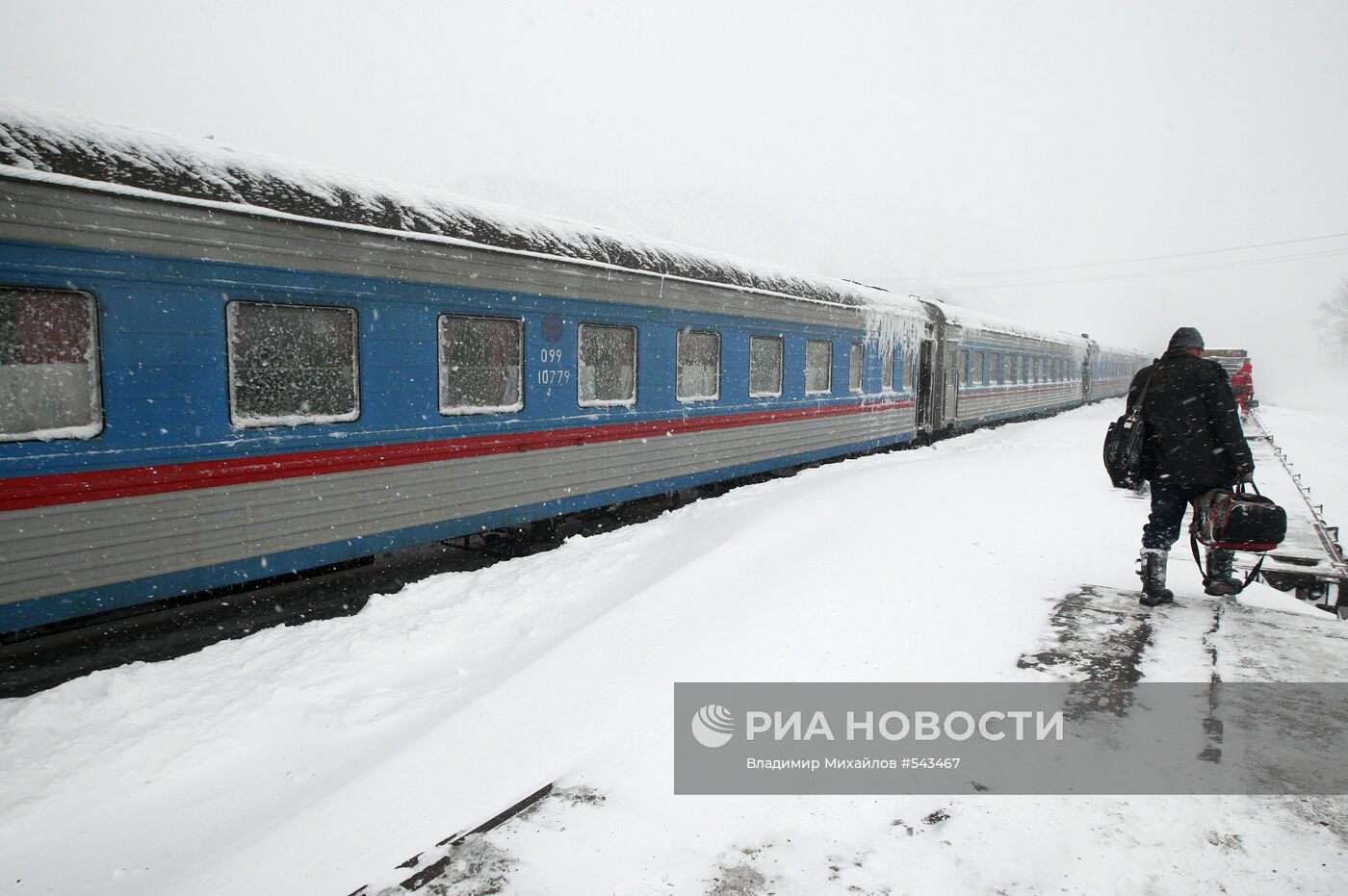 Спасательный поезд на железнодорожной станции "Взморье"