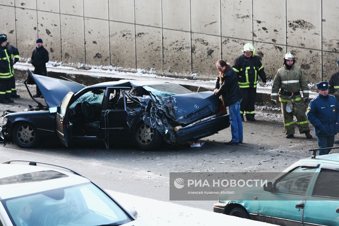 Дорожно-транспортное происшествие в Москве